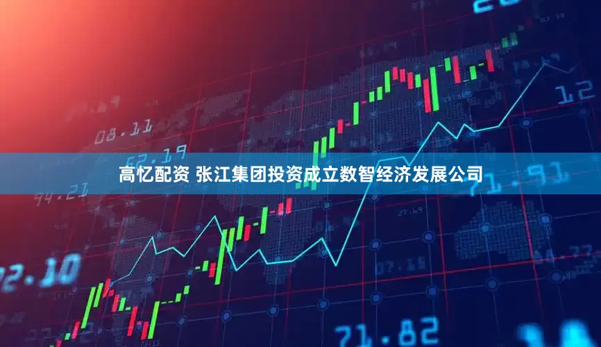 高忆配资 张江集团投资成立数智经济发展公司